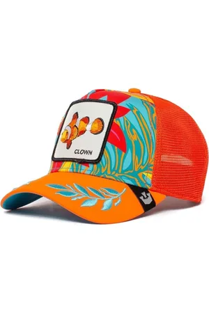 Goorin Bros. Caps, female, , Size: ONE SIZE Animal Farm Trucker Cap Orange Unisex