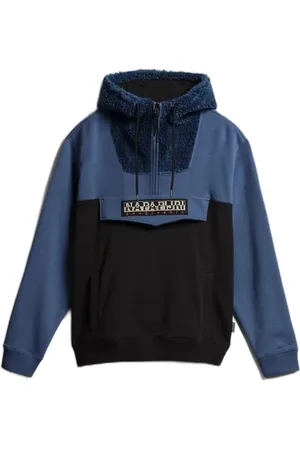 Napapijri Hoodies, male, , Size: 2XL Cotton Teddy Bear Jacket