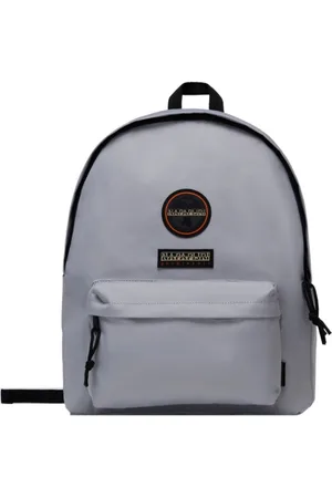 Napapijri Backpacks, male, , Size: ONE SIZE Light Grey Casual Backpack Design