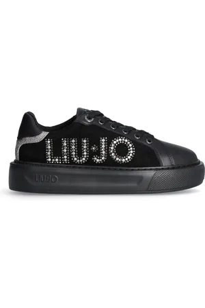 Liu Jo Sneakers, female, , Size: 10 US Leather High Sole Sneakers