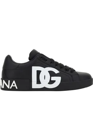 Dolce & Gabbana Sneakers, male, , Size: 9 US Monogram Lace-Up Sneakers