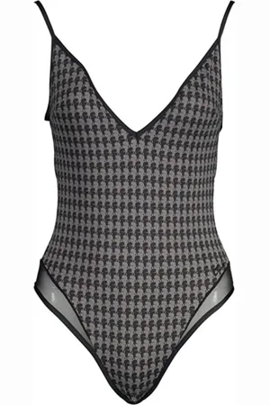 Karl Lagerfeld One-piece, female, , Size: XS Beachwear One-Piece Swimsuit Grey