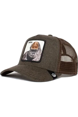 Goorin Bros. Caps, female, , Size: ONE SIZE Animal Farm Trucker Cap Grey Unisex