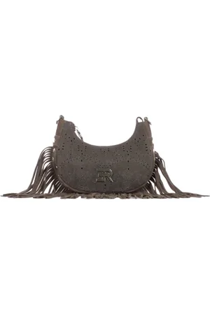 ERMANNO SCERVINO Shoulder Bags, female, , Size: ONE SIZE Fringe and Studs Shoulder Bag