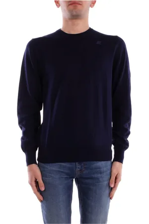K-Way Round-neck Knitwear, male, , Size: XL Stylish Sweaters for All Seasons