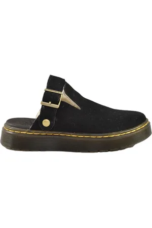 Dr. Martens Mules, female, , Size: 6 US Leather Shoes with Rubber Sole