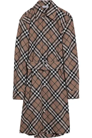 Burberry Shirt Dresses, female, , Size: 4XS Long Sleeve Dress