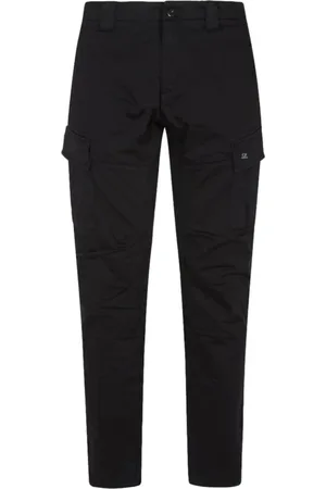 C.P. Company Slim-fit Trousers, male, , Size: 2XL Vintage Cargo Logo Pants