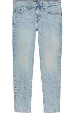 Tommy Hilfiger Slim-fit Jeans, male, , Size: W33 Light Wash Slim Fit Jeans