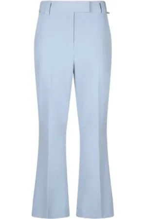 Liu Jo Wide Trousers, female, , Size: XS High-Waisted Flare Trousers Ss25