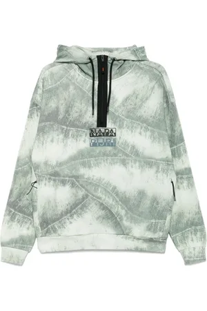 Napapijri Hoodies, male, , Size: L Hooded Sweater with Zip Pockets