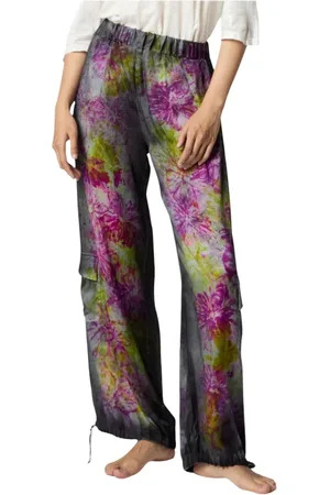 AVANT TOI Straight Trousers, female, , Size: L Nera/Rosa Woven Pants