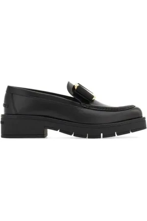 Salvatore Ferragamo Loafers, female, , Size: 9 1/2 US Flat Shoes for Women