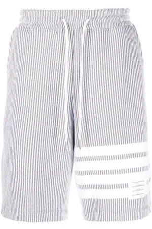 Thom Browne Casual Shorts, male, , Size: L Stylish Shorts for Men