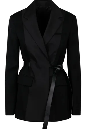 Lanvin Blazers, female, , Size: S Tailored Belted Jacket