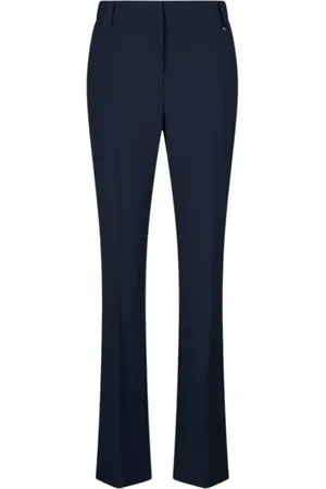Liu Jo Wide Trousers, female, , Size: XL Stylish Polyester Elastane Blend Fabric