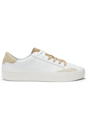 sun68 Sneakers, male, , Size: 7 US Leather Sneakers Logo Detail