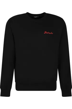 Balmain Sweatshirts, male, , Size: M Kiss Print Sweatshirt