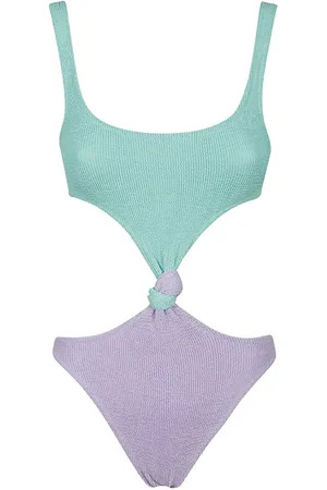 MC2 SAINT BARTH One-piece, female, , Size: M/L Water Green One-Piece Swimsuit Laurel