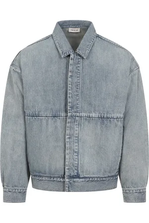 FEAR OF GOD Denim Jackets, male, , Size: M Denim Trucker Jacket