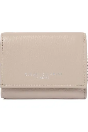Gianni chiarini Wallets & Cardholders, female, , Size: ONE SIZE Cream Wallet with Card and Zip Compartments