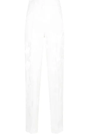 DRIES VAN NOTEN Straight Trousers, female, , Size: S Trousers Classic Style