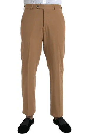 Prada Straight Trousers, male, , Size: M Dress Pants