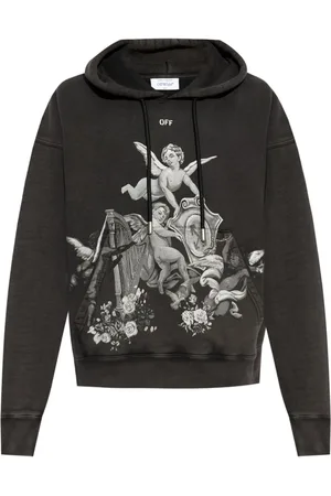 OFF-WHITE Hoodies, male, , Size: M Putti Skate Hoodie