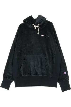 Champion Hoodies, male, , Size: XL Navy Hooded Sweatshirt for Men