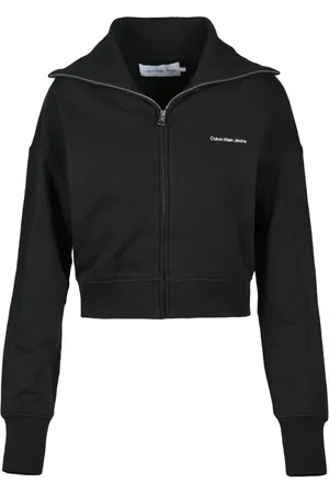 Calvin Klein Zip-throughs, female, , Size: XS Sweatshirts Hoodies