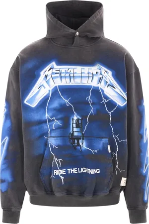 Represent Hoodies, male, , Size: XL Anthracite Hooded Sweater Long Sleeve Pocket