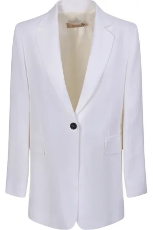 BLANCA Blazers, female, , Size: XL Linen Jacket for Women