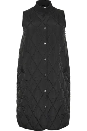 Kaffe Vests, female, , Size: 6XL Quilted Waistcoat Jacket Deep