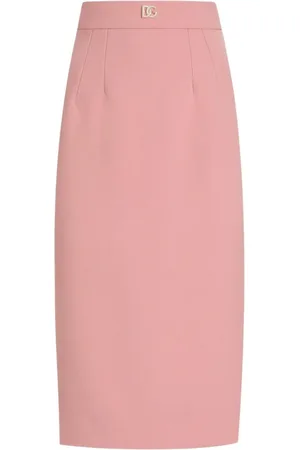 Dolce & Gabbana Midi Skirts, female, , Size: M Wool Skirt Elegant Stylish