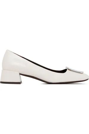 Tory Burch Pumps, female, , Size: 9 US Light Cream Georgia Pump Heels