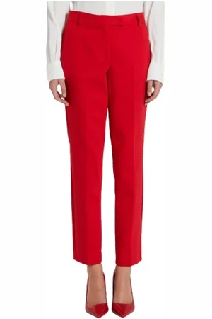 MARELLA Straight Trousers, female, , Size: L Slim Fit Cigarette Pants