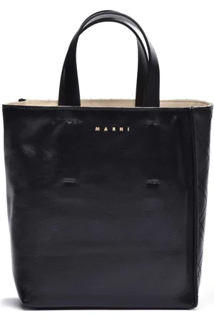Marni Tote Bags, female, , Size: ONE SIZE Leather Crossbody Bag with Strap