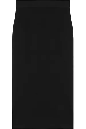 Saint Laurent Midi Skirts, female, , Size: S Long Skirt in Trendy Style