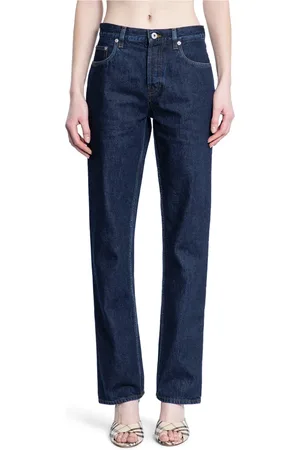 Burberry Straight Jeans, female, , Size: W27 Indigo Denim Equestrian Knight Jeans