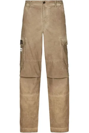 Dolce & Gabbana Straight Trousers, male, , Size: L Stylish Trousers for Men