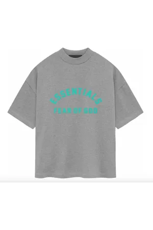 FEAR OF GOD T-Shirts, male, , Size: S Dark Heather Grey Heavy T-Shirt