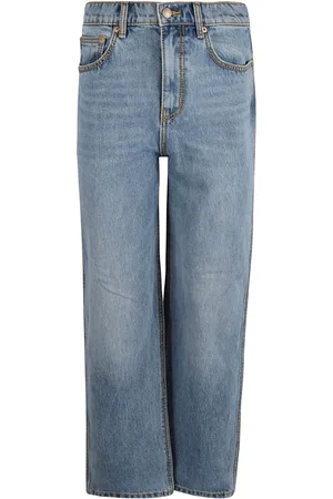 Tory Burch Straight Jeans, female, , Size: W29 High-Rise Straight Jeans