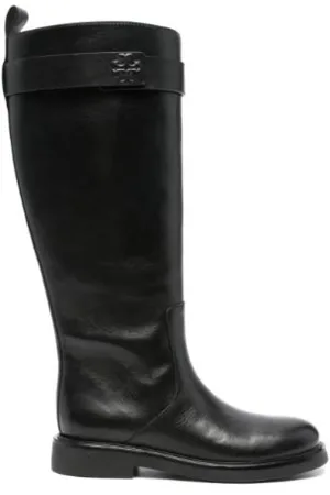 Tory Burch High Boots, female, , Size: 6 US Double T Utility Boots for Women