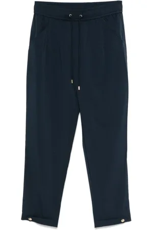 Liu Jo Sweatpants, female, , Size: M Drawstring Trousers with Pockets