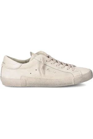 Philippe model Sneakers, male, , Size: 10 US Low Daim Sneaker in Light