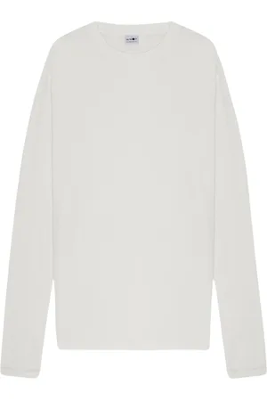 NN.07 Round-neck Knitwear, male, , Size: XL Soft Cotton Waffle Knit Tee