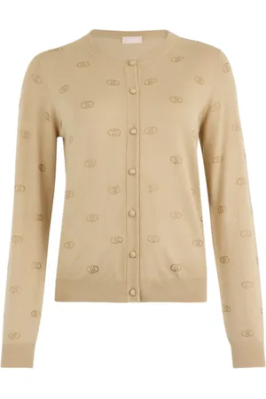 Liu Jo Cardigans, female, , Size: S Elegant Blend of Viscose and Polyamide