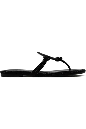 Tory Burch Flip Flops, female, , Size: 6 US Miller Sandals with Pavé Stones