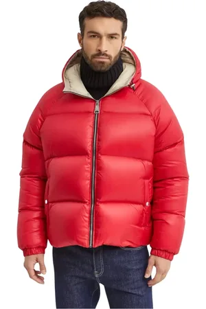 Khrisjoy Down Jackets, male, , Size: S Puffer Jacket with Hood