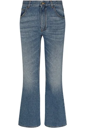 Chloé Boot-cut Jeans, female, , Size: W27 Foggy Bootcut Hemp Jeans